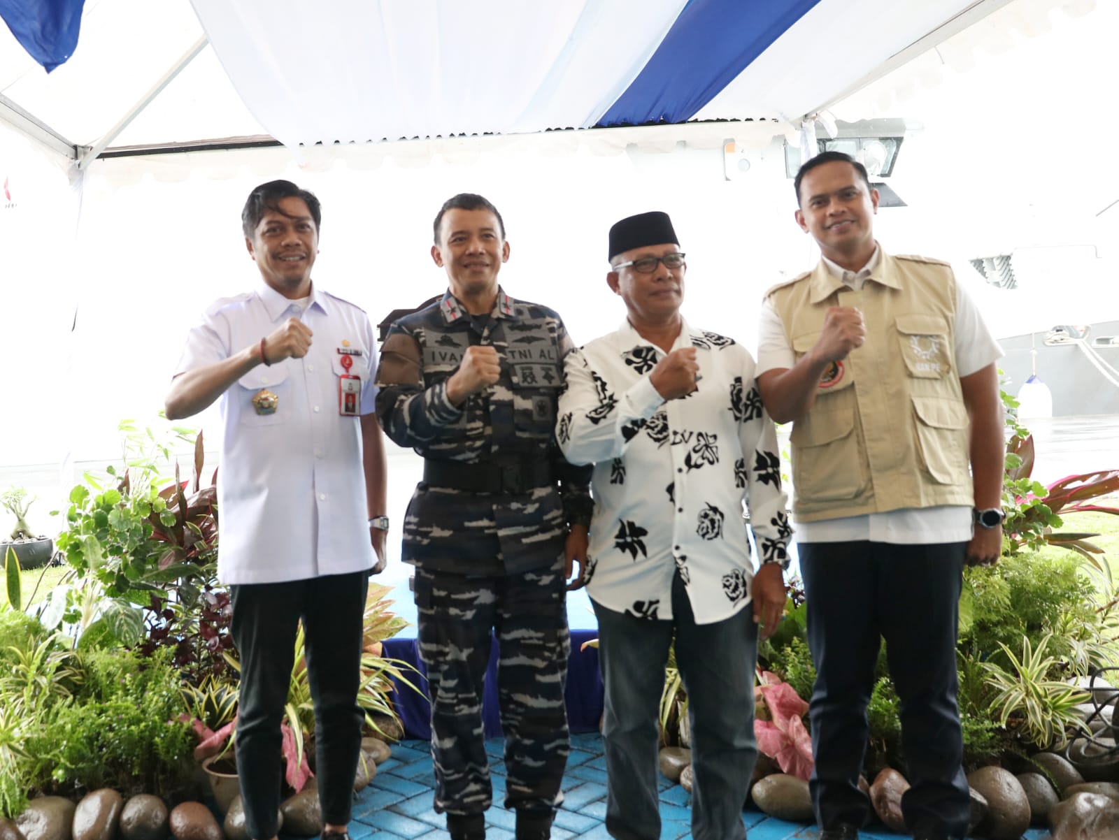 Perkuat Pertahanan Laut Makassar, PJ Sekda Apresiasi Datangnya Kapal Marlin-877